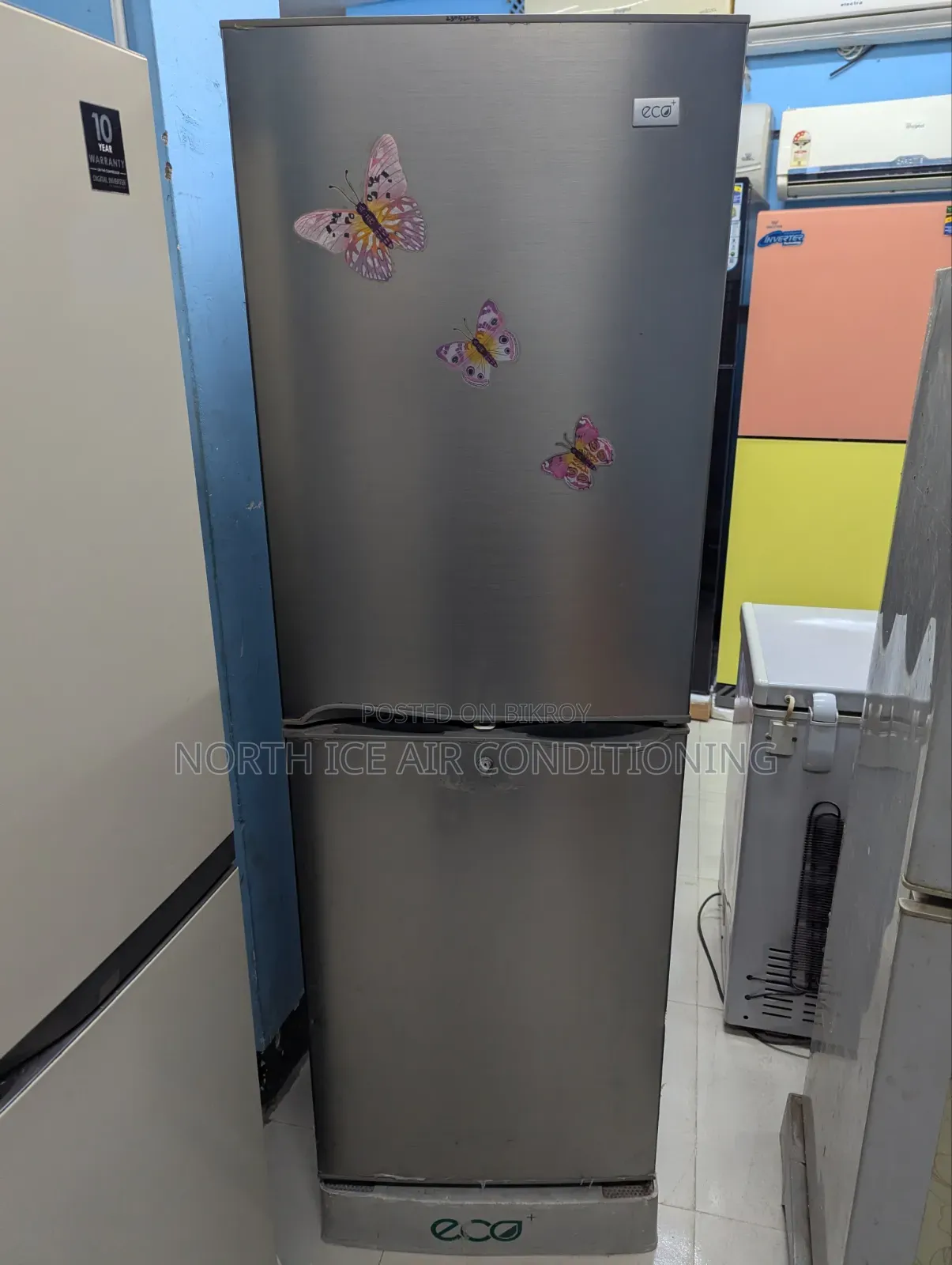 Eco+ Silver Colour Frost Freeze 250 Ltr.