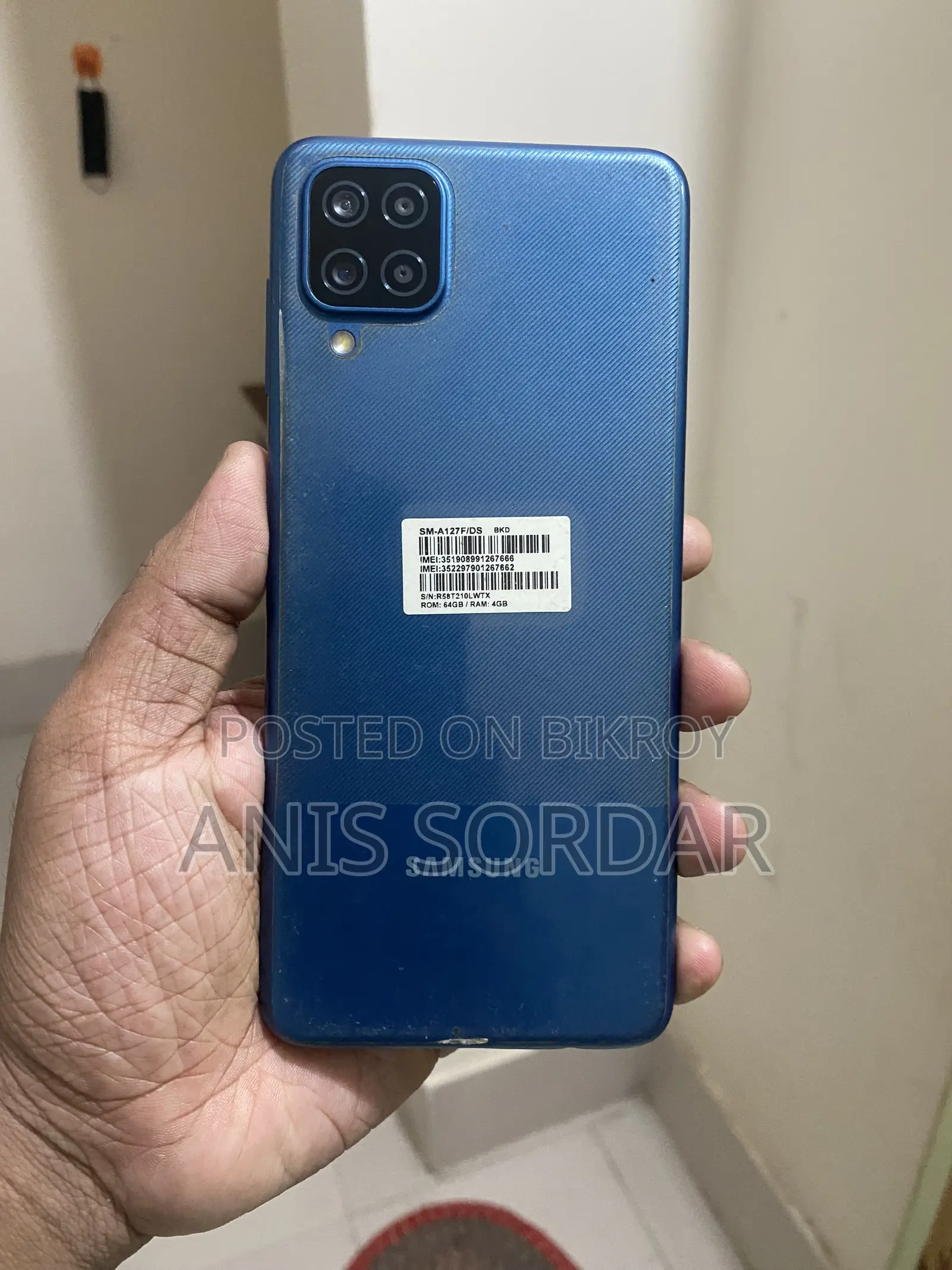 Samsung Galaxy A12 64 GB Blue