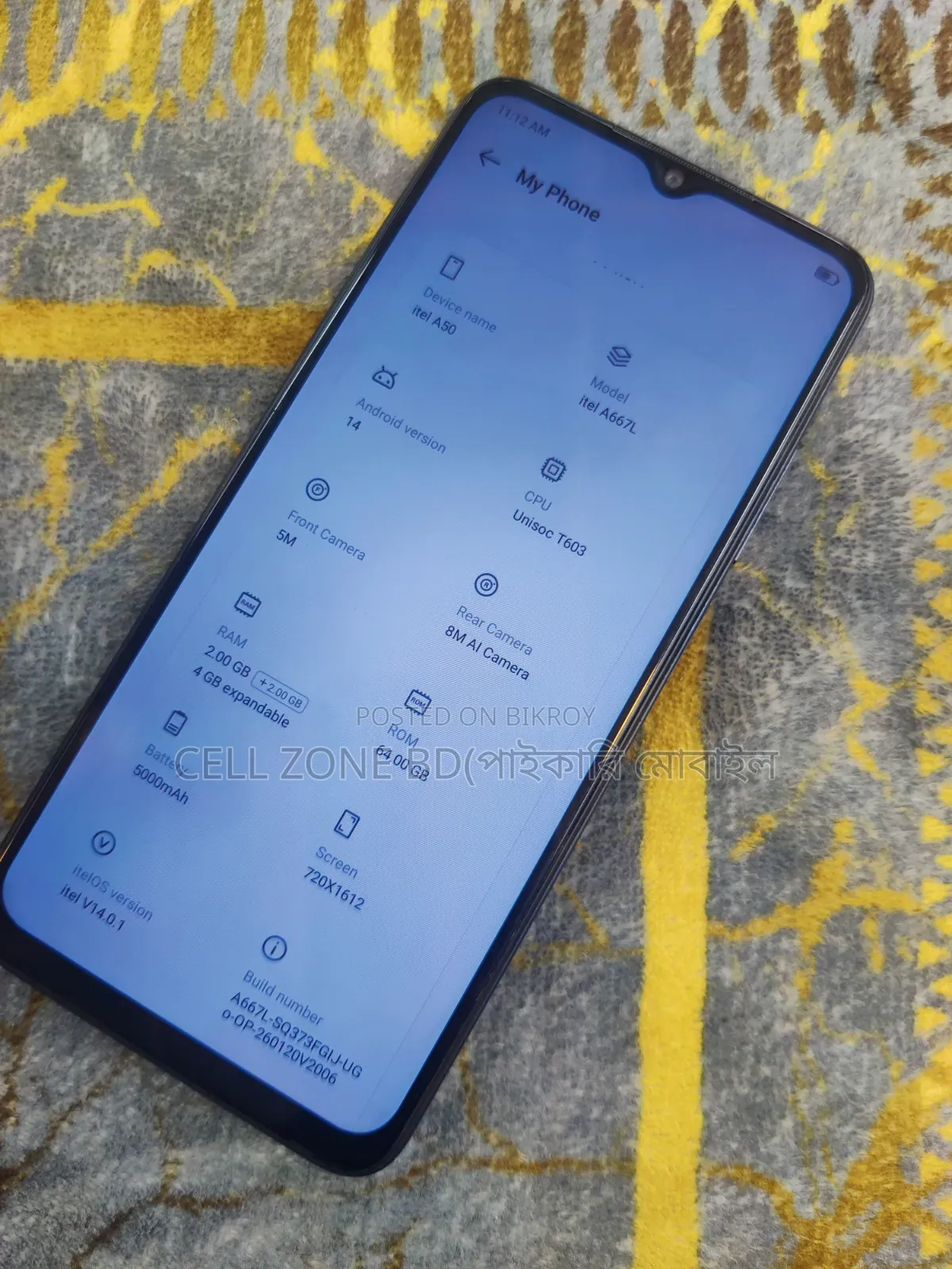 Itel A50 128 GB