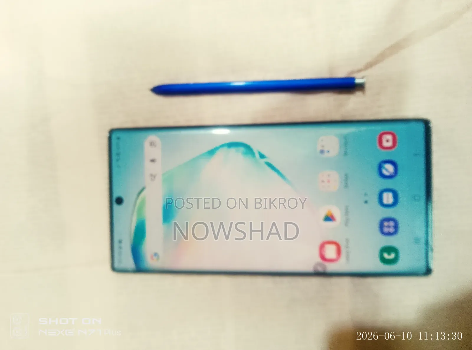 Samsung Galaxy Note 10 Plus 256 GB Silver