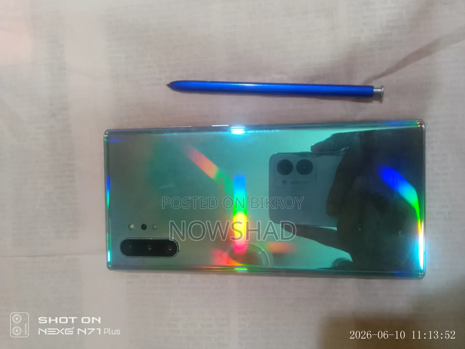 Samsung Galaxy Note 10 Plus 256 GB Silver
