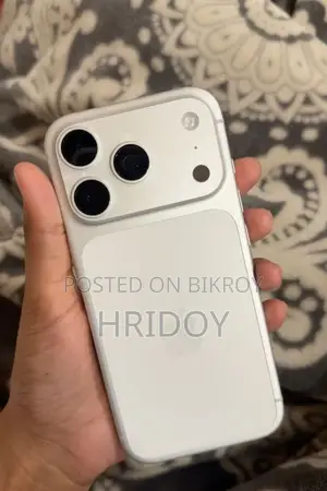নতুন অ্যাপল আইফোন ১৭ প্রো ম্যাক্স ৫১২ জিবি সিলভার
