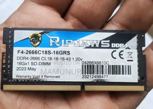 G.Skill Ripjaws 16GB DDR4 2666MHz Laptop RAM (Original)
