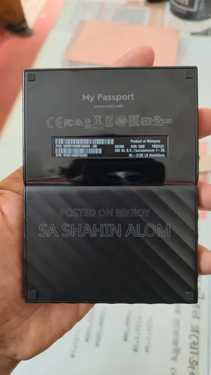 Western Digital (WD) My Passport 1TB Portable HDD