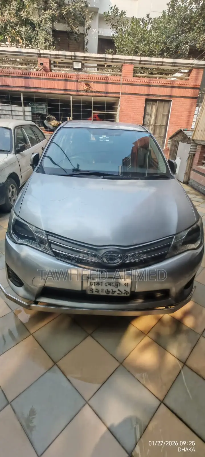 Toyota Corolla Fielder 2014 Silver