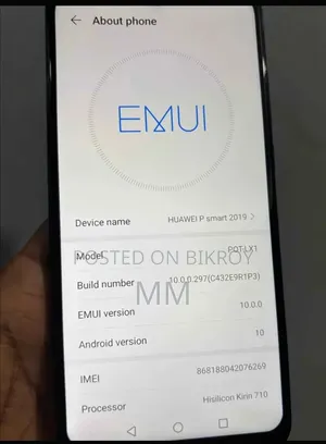 Huawei P Smart 2019 64 GB Blue