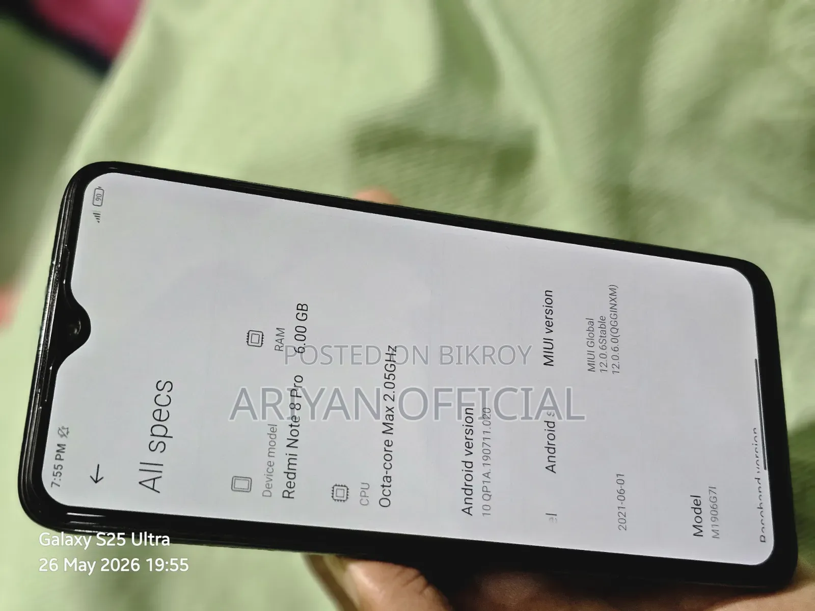 Xiaomi Redmi Note 8 Pro 128 GB Black