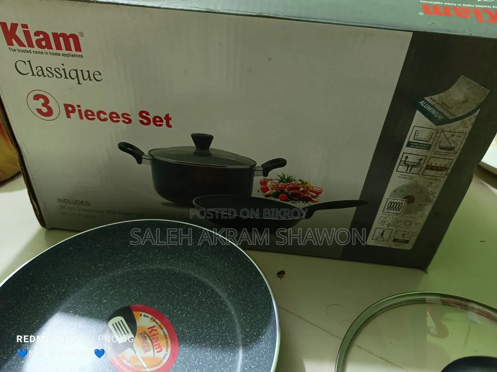 Kiam Cooking Set Full Intact New