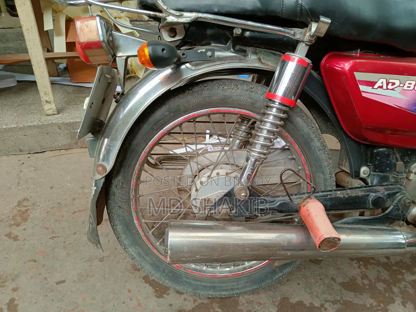 Runner AD 80S Alloy 2015 Red