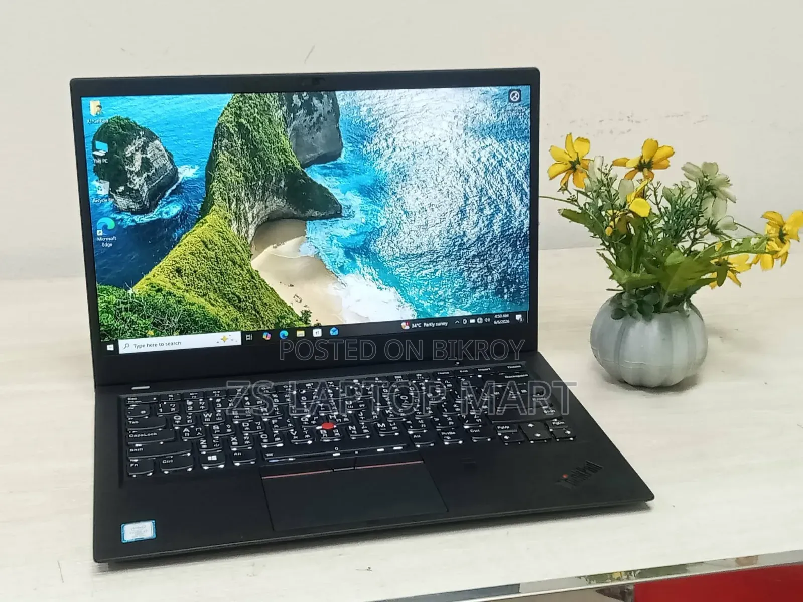 Laptop Lenovo ThinkPad X1 Carbon 16GB Intel Core i7 SSD 256GB