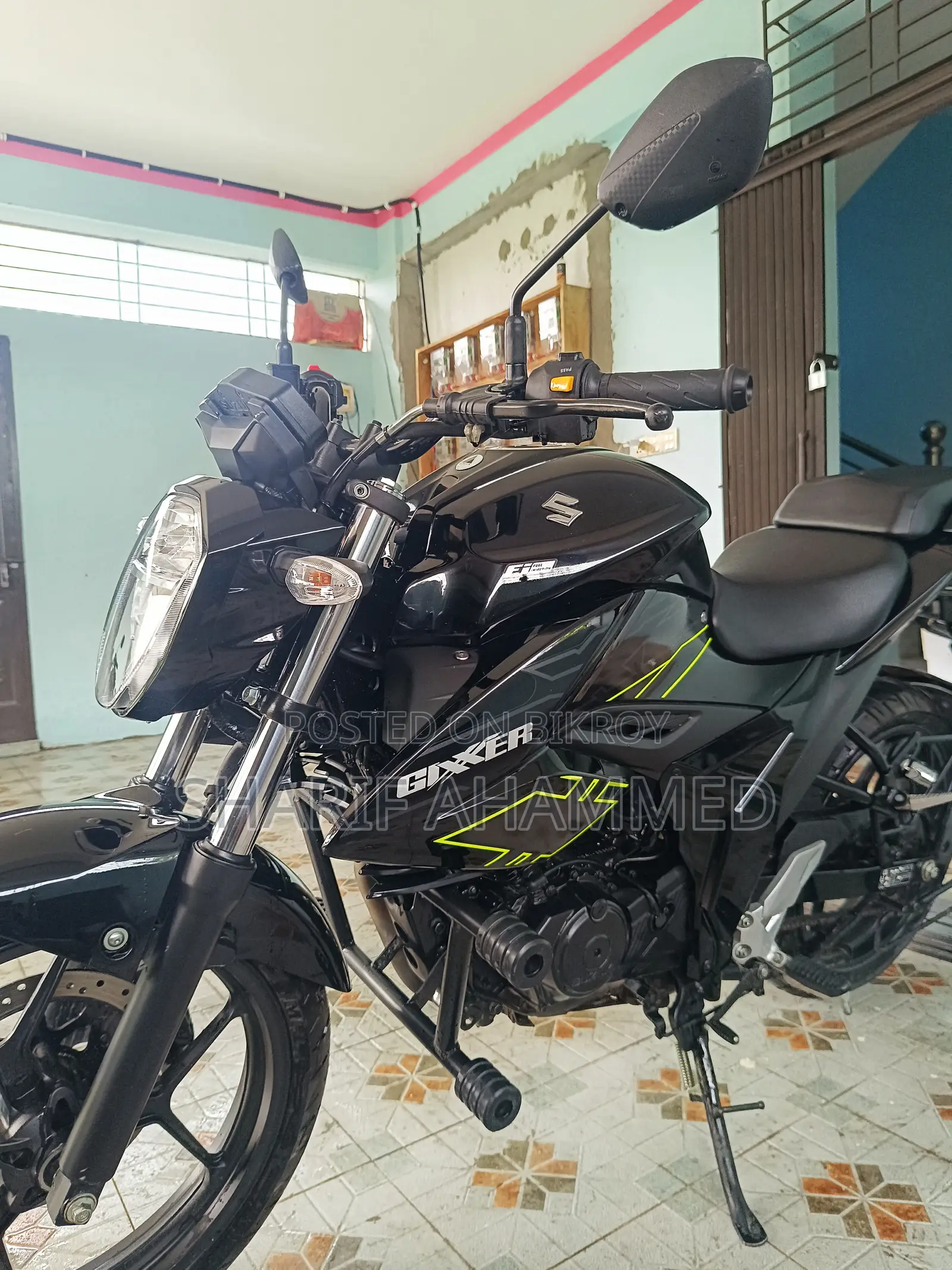 New Suzuki Gixxer Fi ABS 2025 Black