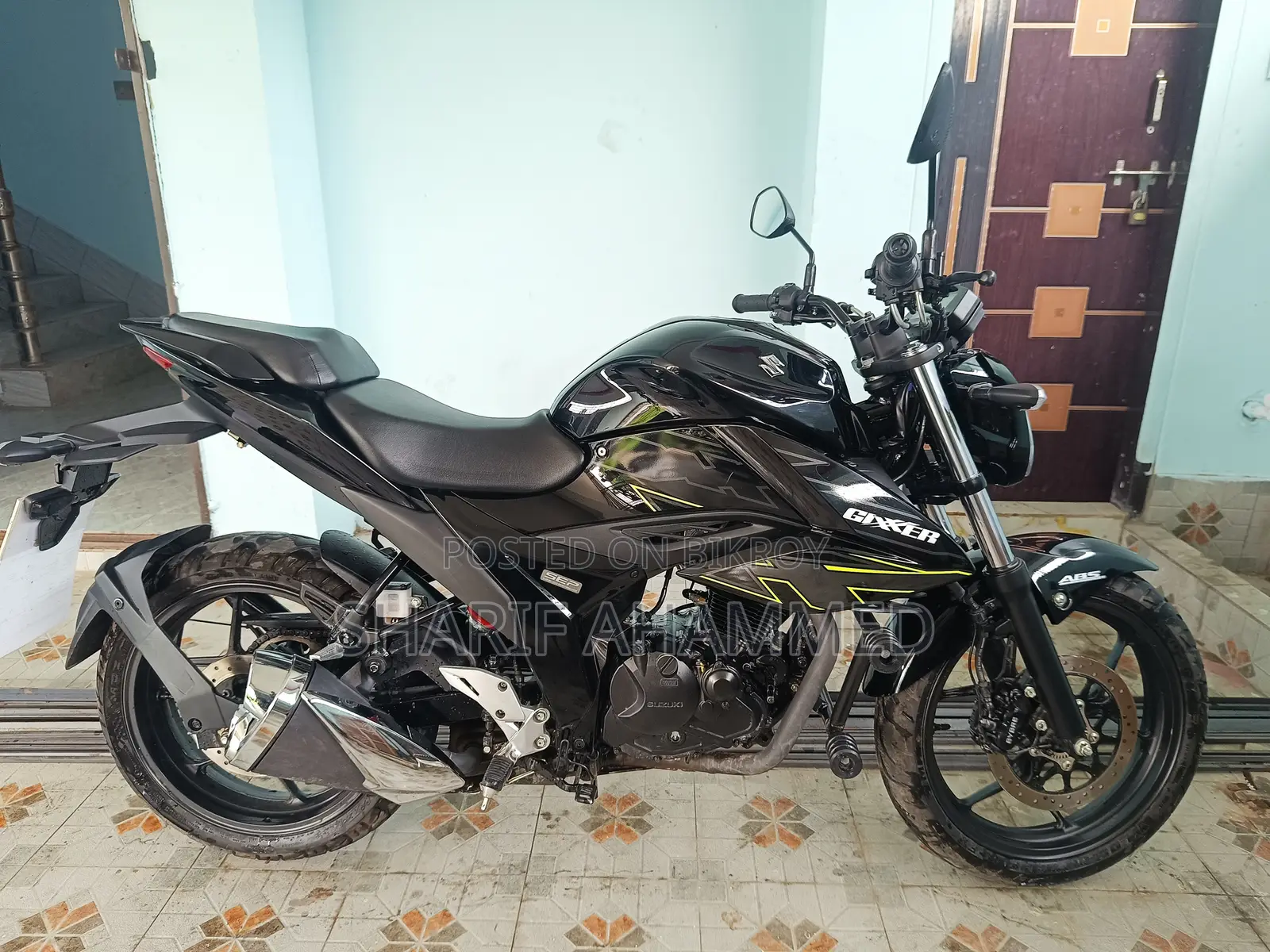 New Suzuki Gixxer Fi ABS 2025 Black