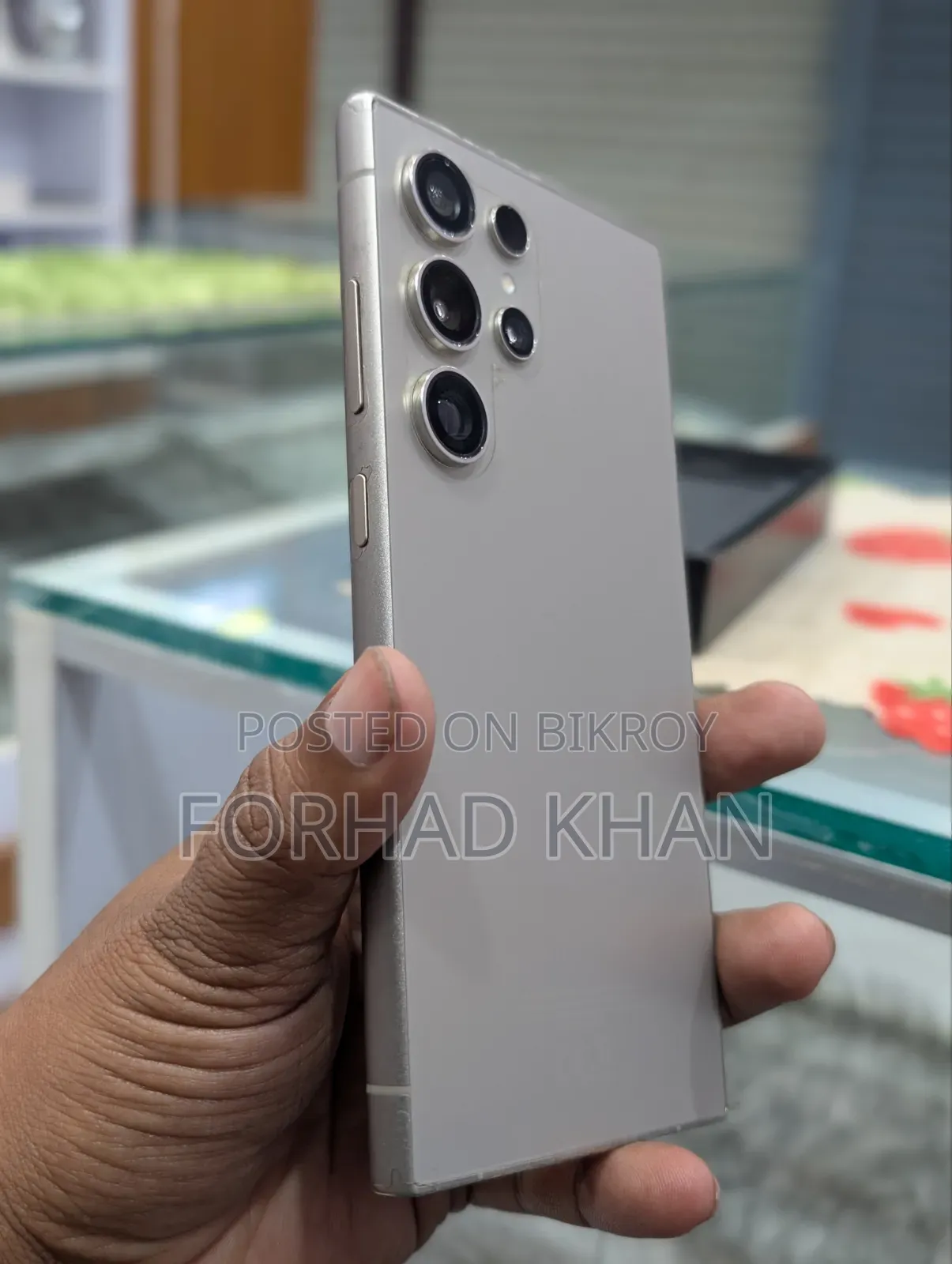 স্যামসাং গ্যালাক্সি এস২৪ আল্ট্রা ২৫৬ জিবি গোল্ড