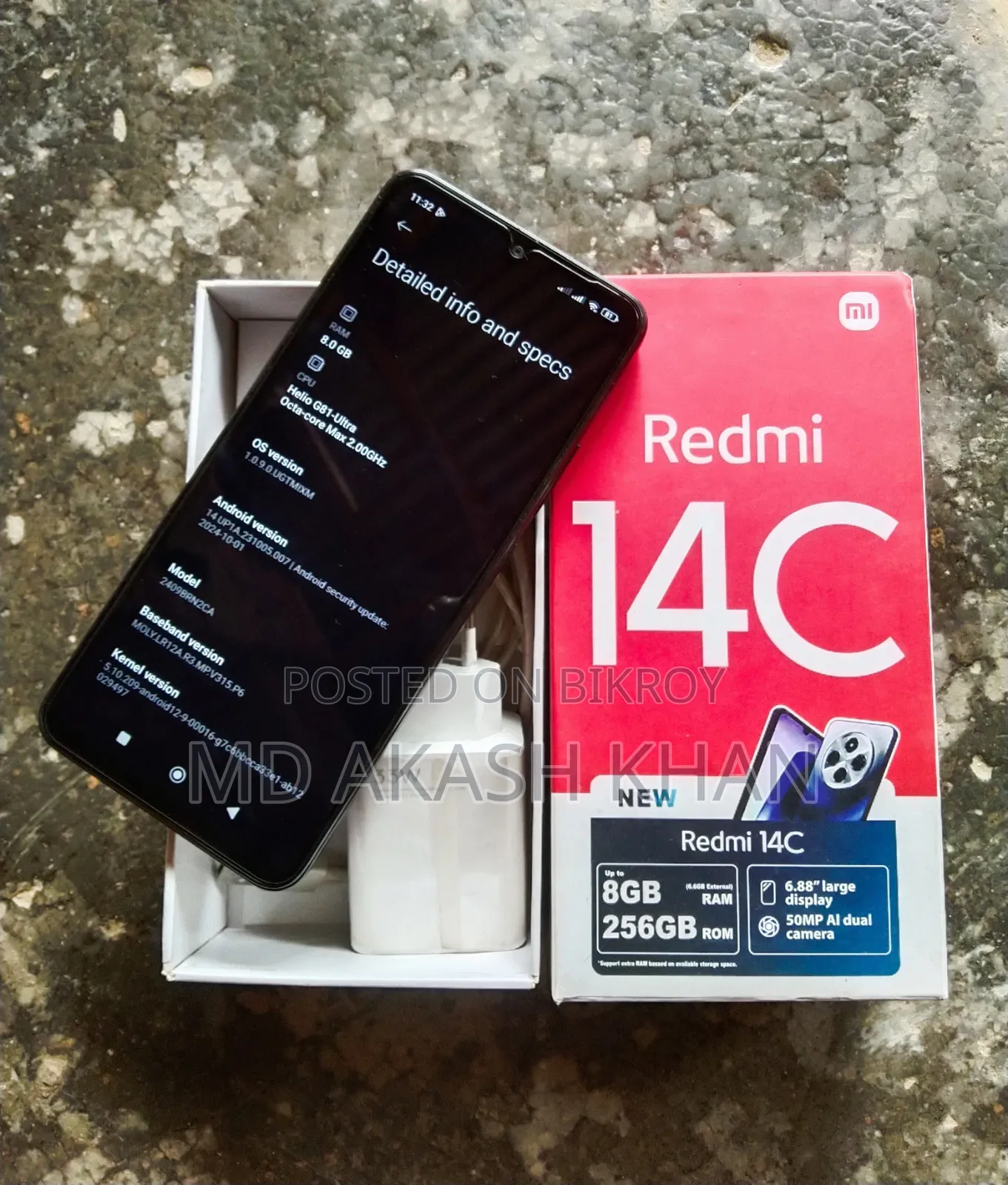 Xiaomi Redmi 14C 256 GB Red