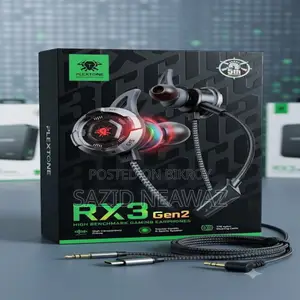 Rx3 Gen2. Gaming Earphone. Metal Wired
