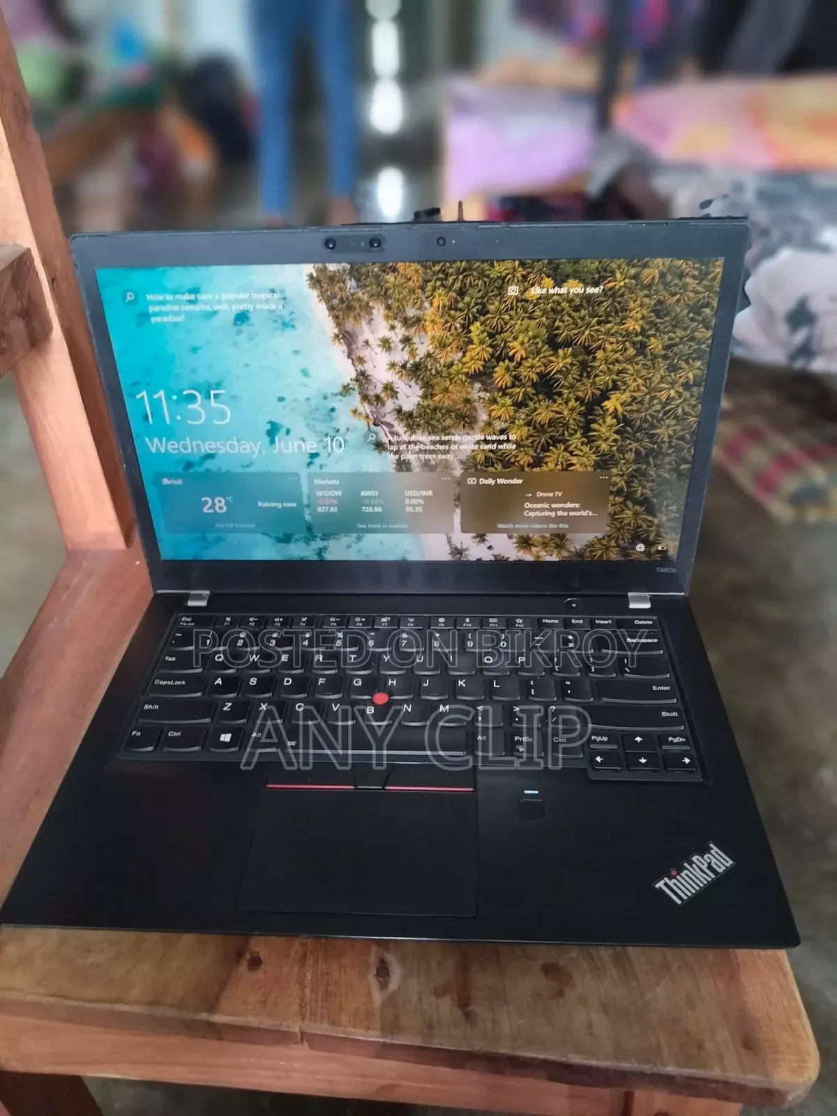Laptop Lenovo ThinkPad T480s 8GB Intel Core i7 SSD 256GB