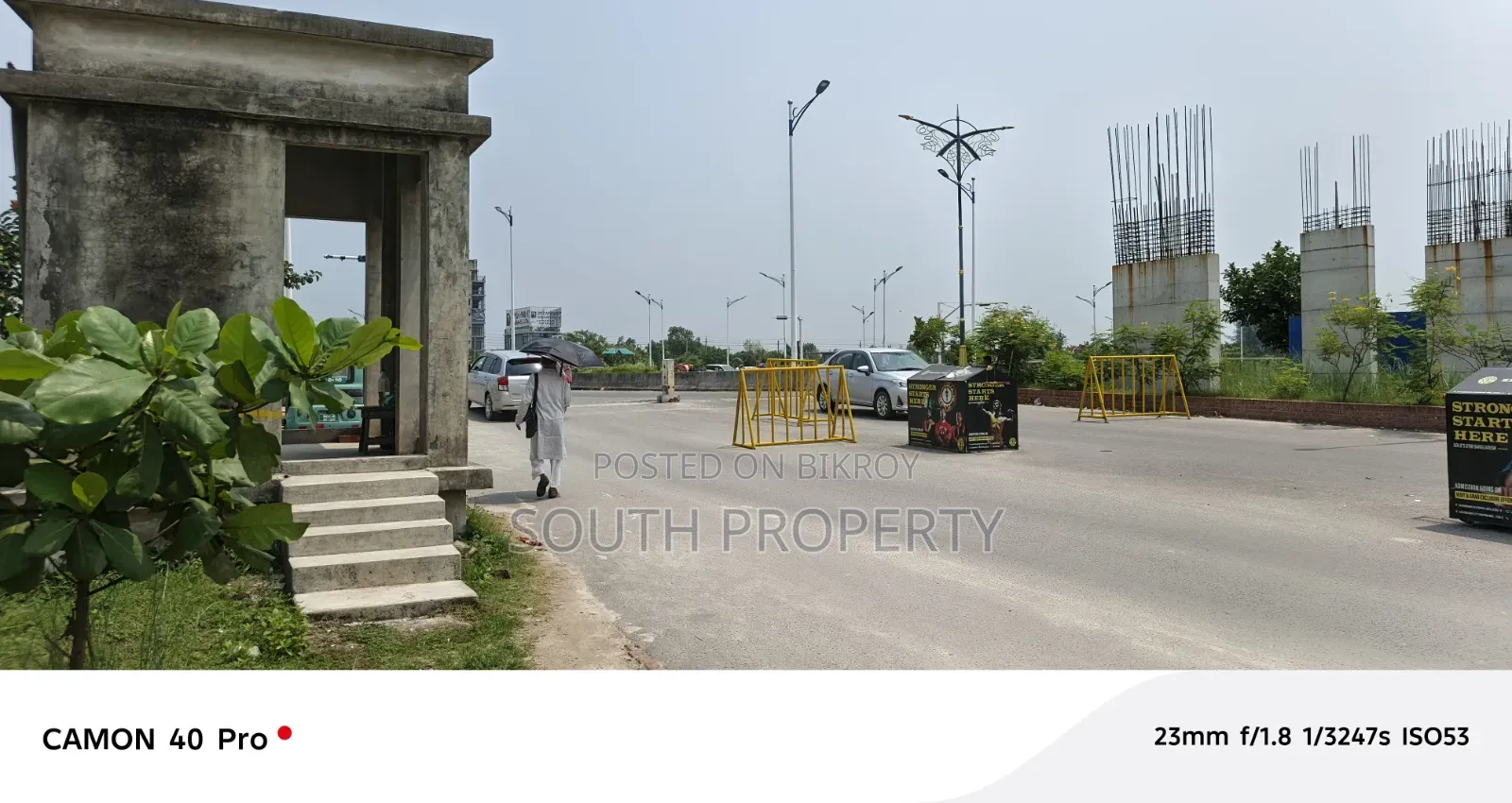 I Extension Black Bashundhara 5 Katha South, Facing Plot Sale