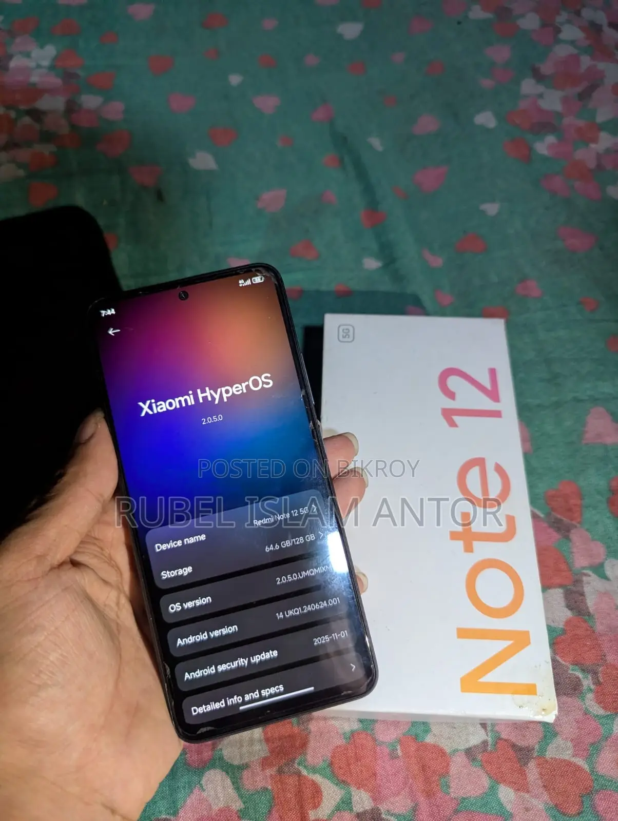 Xiaomi Redmi Note 12 128 GB Black