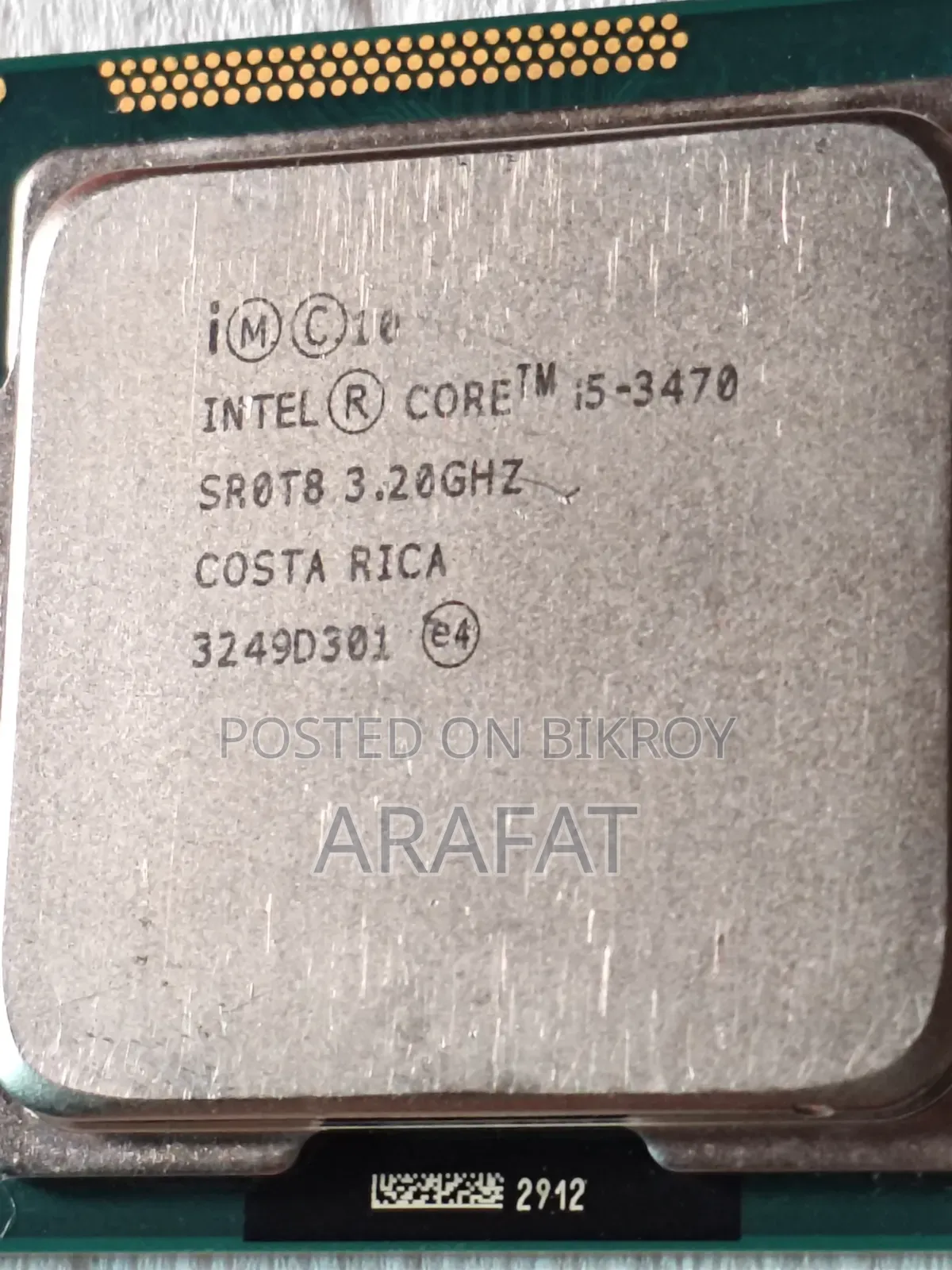 Core i5 3rd Generation Processor