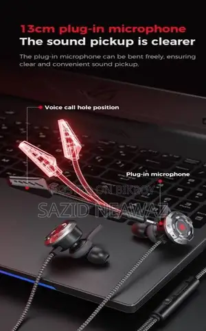 Rx3 Gen2. Gaming Earphone. Metal Wired