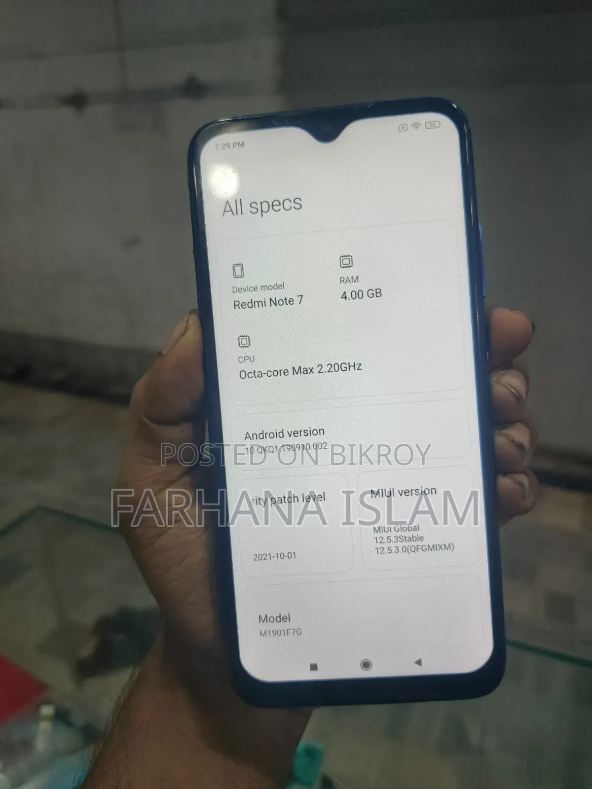 Xiaomi Redmi Note 7 64 GB Blue