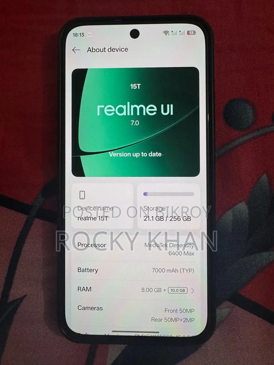 Realme 256 GB Gray