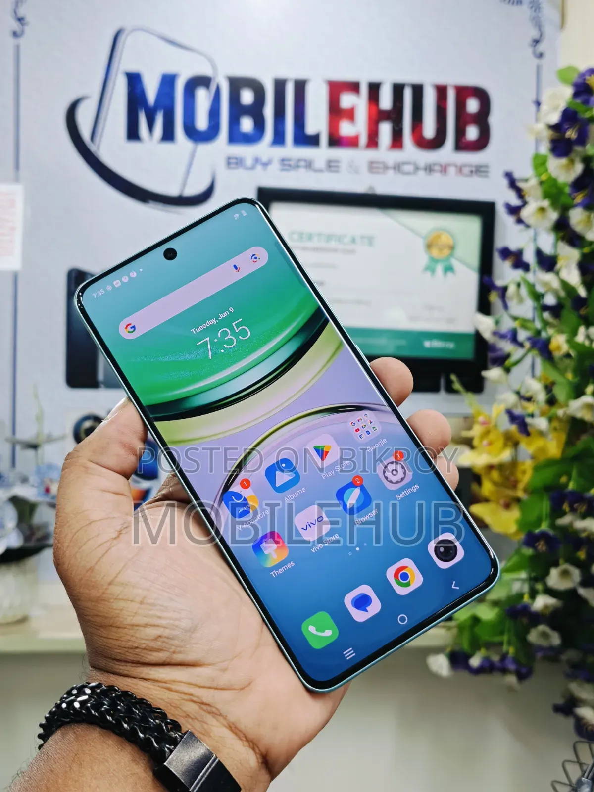 Vivo T4 256 GB Blue