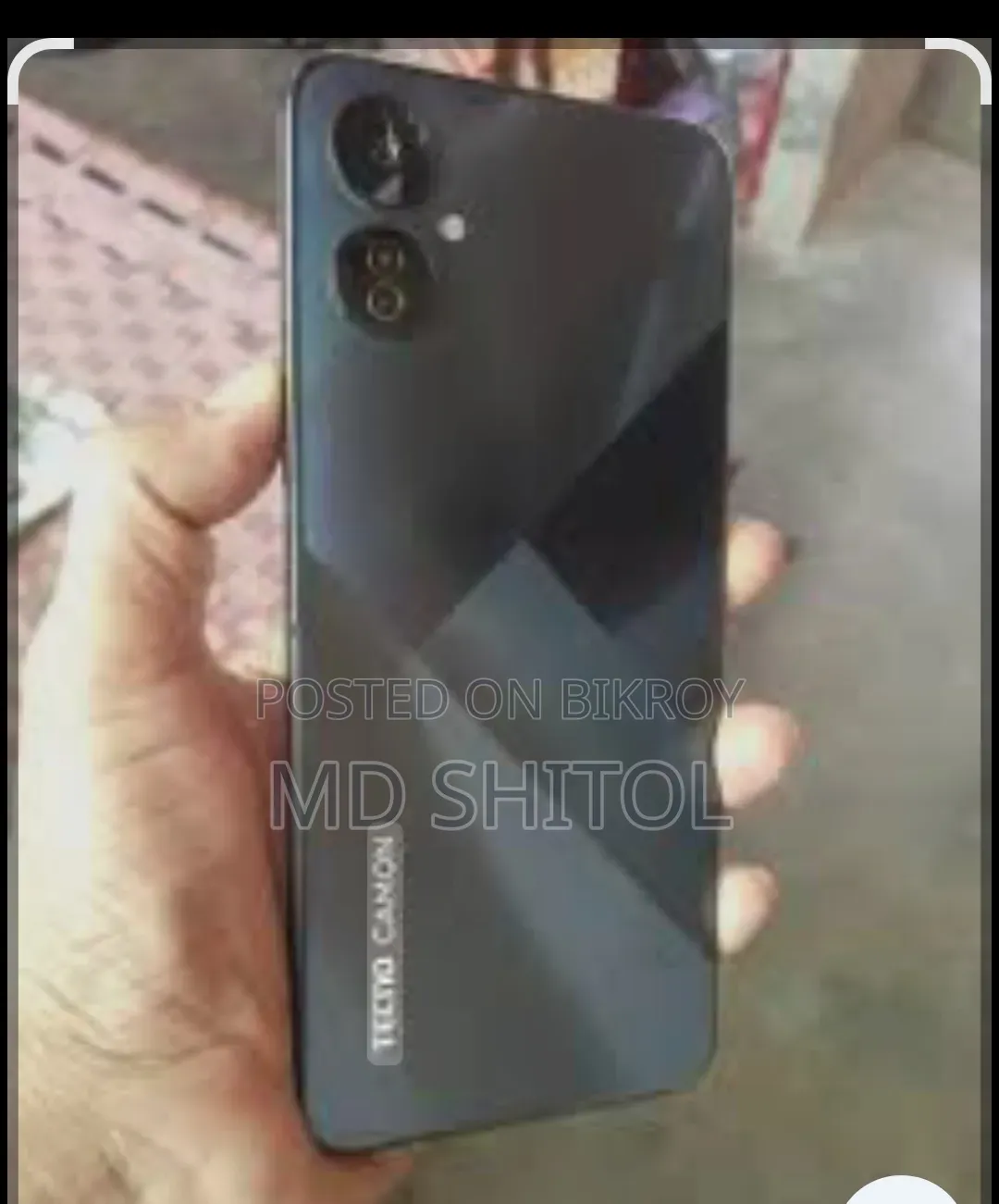 Tecno Camon 19 128 GB Black