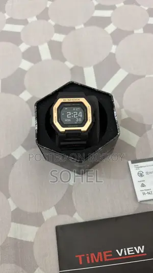 Casio G-shock Night Surfing Rose Gold Digital Gbx-100ns-4jf Men's