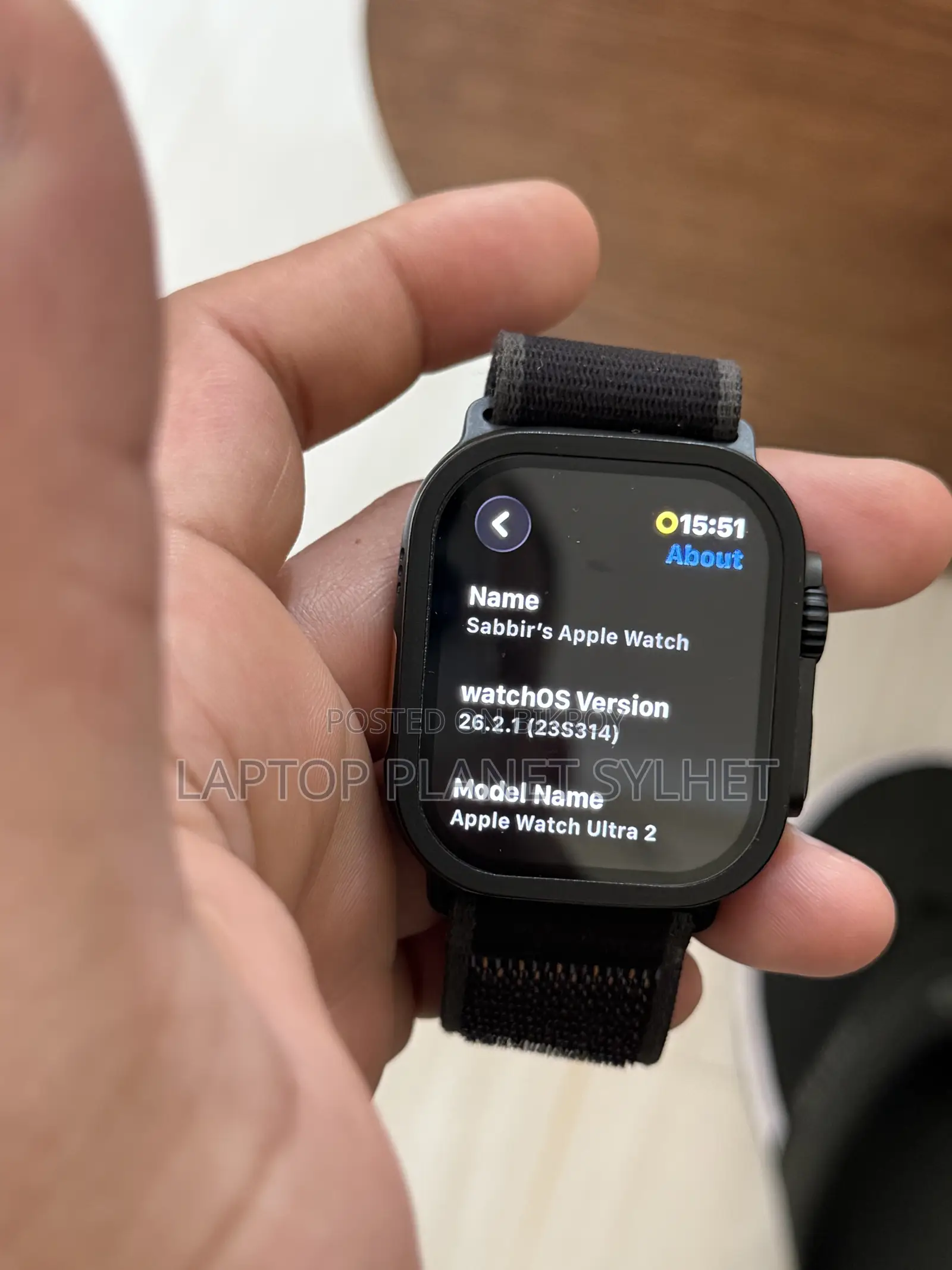 Apple Watch Ultra 2 From UK, Only Watch And Cable