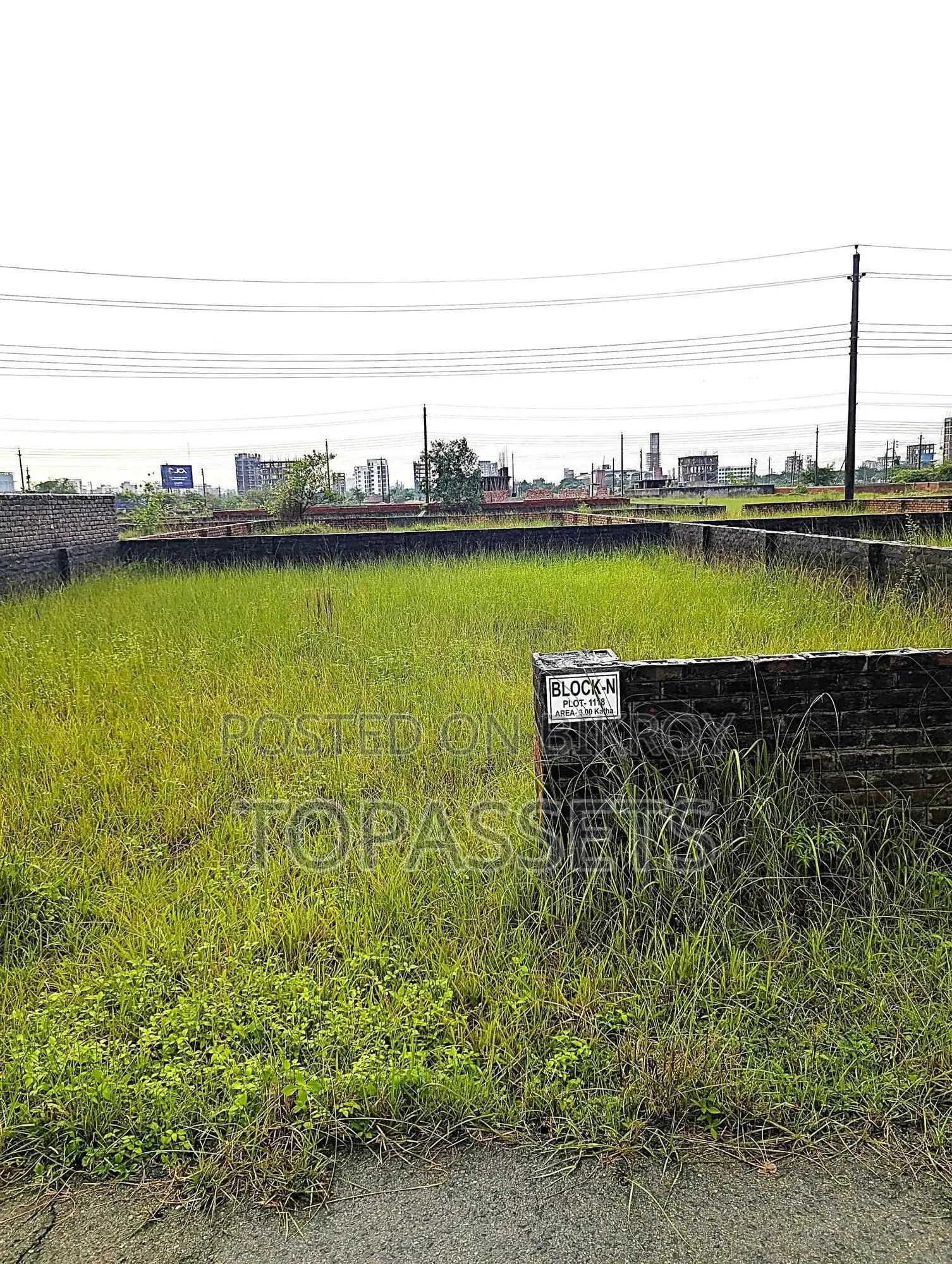Urgent Sale–Exclusive South Facing 3 Katha Plot At Block-N Bashundhara