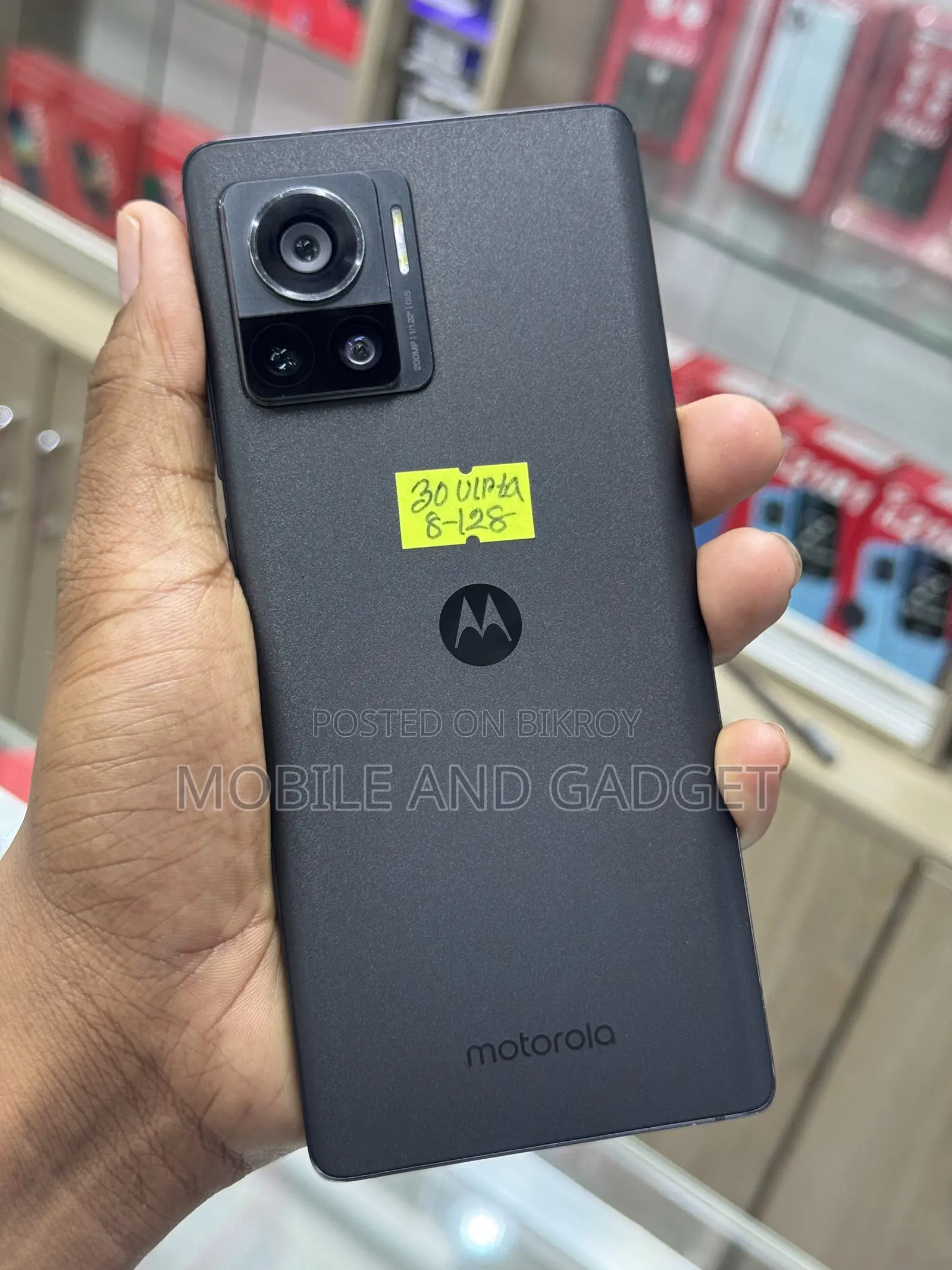 Motorola Edge 30 Ultra 128 GB Black