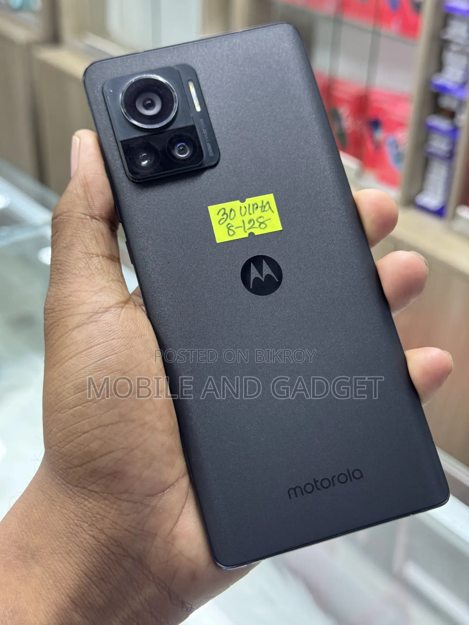 Motorola Edge 30 Ultra 128 GB Black