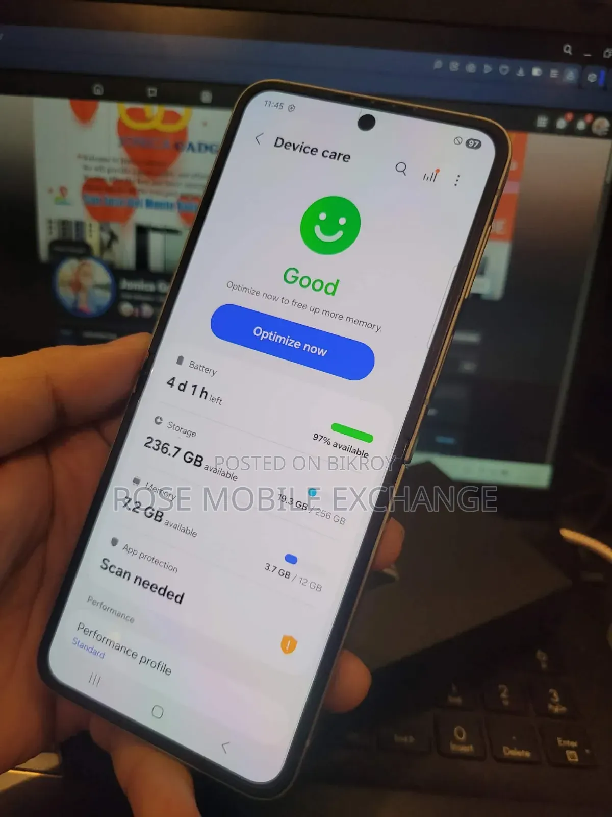 নতুন স্যামসাং গ্যালাক্সি জেড ফ্লিপ৬ ২৫৬ জিবি