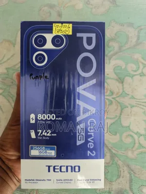 New Tecno Pova Curve 2 256 GB Purple