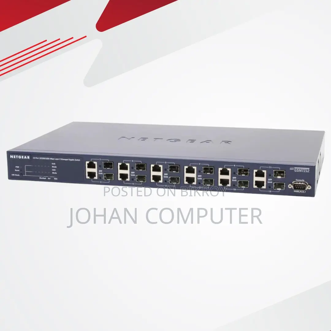 Netgear Gsm7212 Prosafe 12-port Managed Gigabit Switch