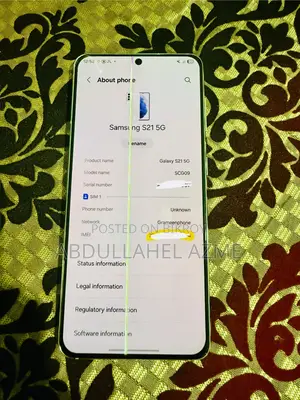 Samsung Galaxy S21 5G 128 GB White
