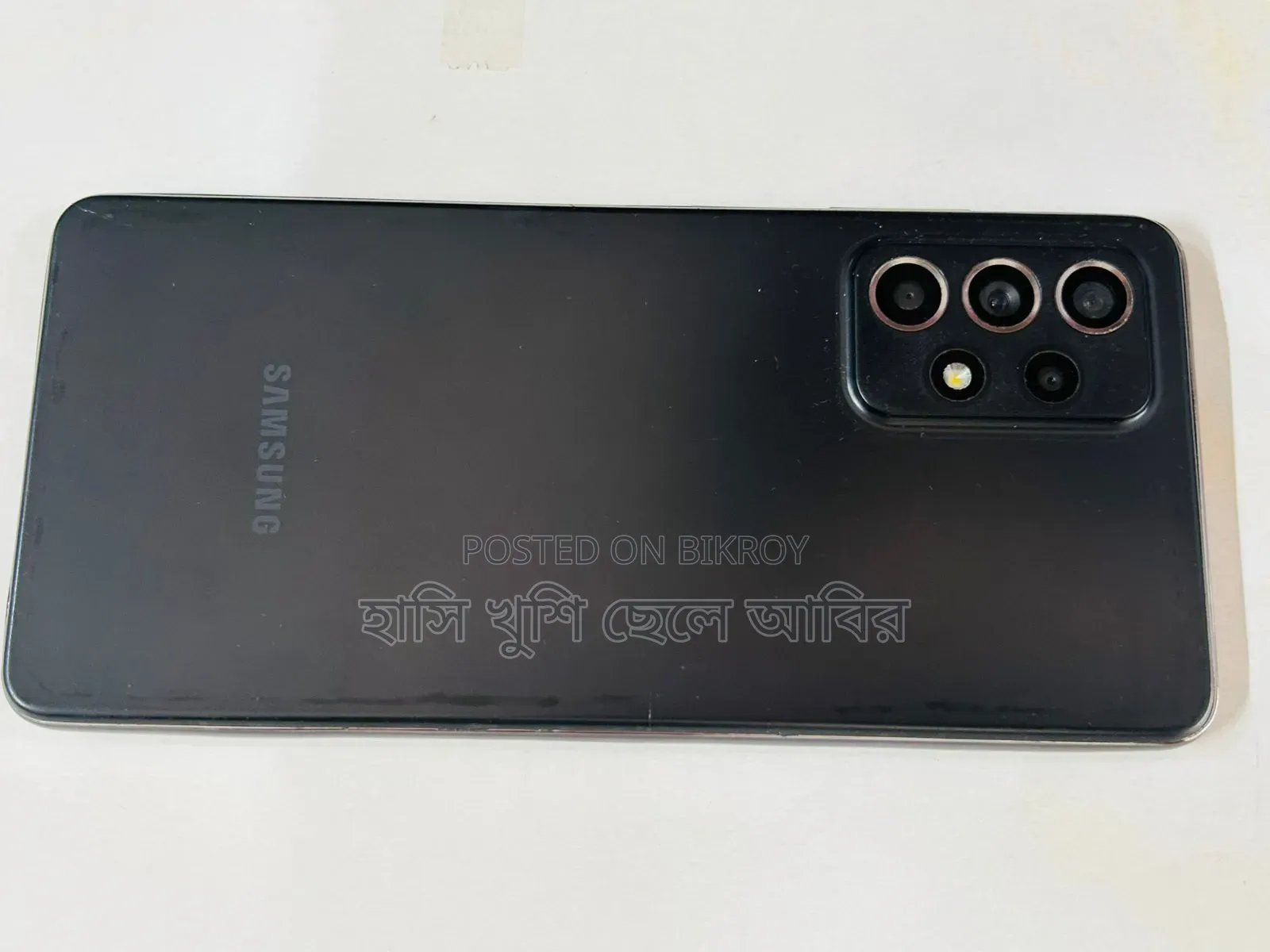 স্যামসাং গ্যালাক্সি এ৫২ ১২৮ জিবি ব্ল্যাক