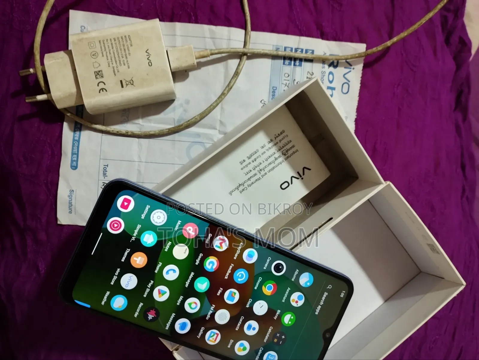 Vivo Y02A 32 GB Blue