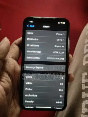 Apple iPhone XR 64 GB Black