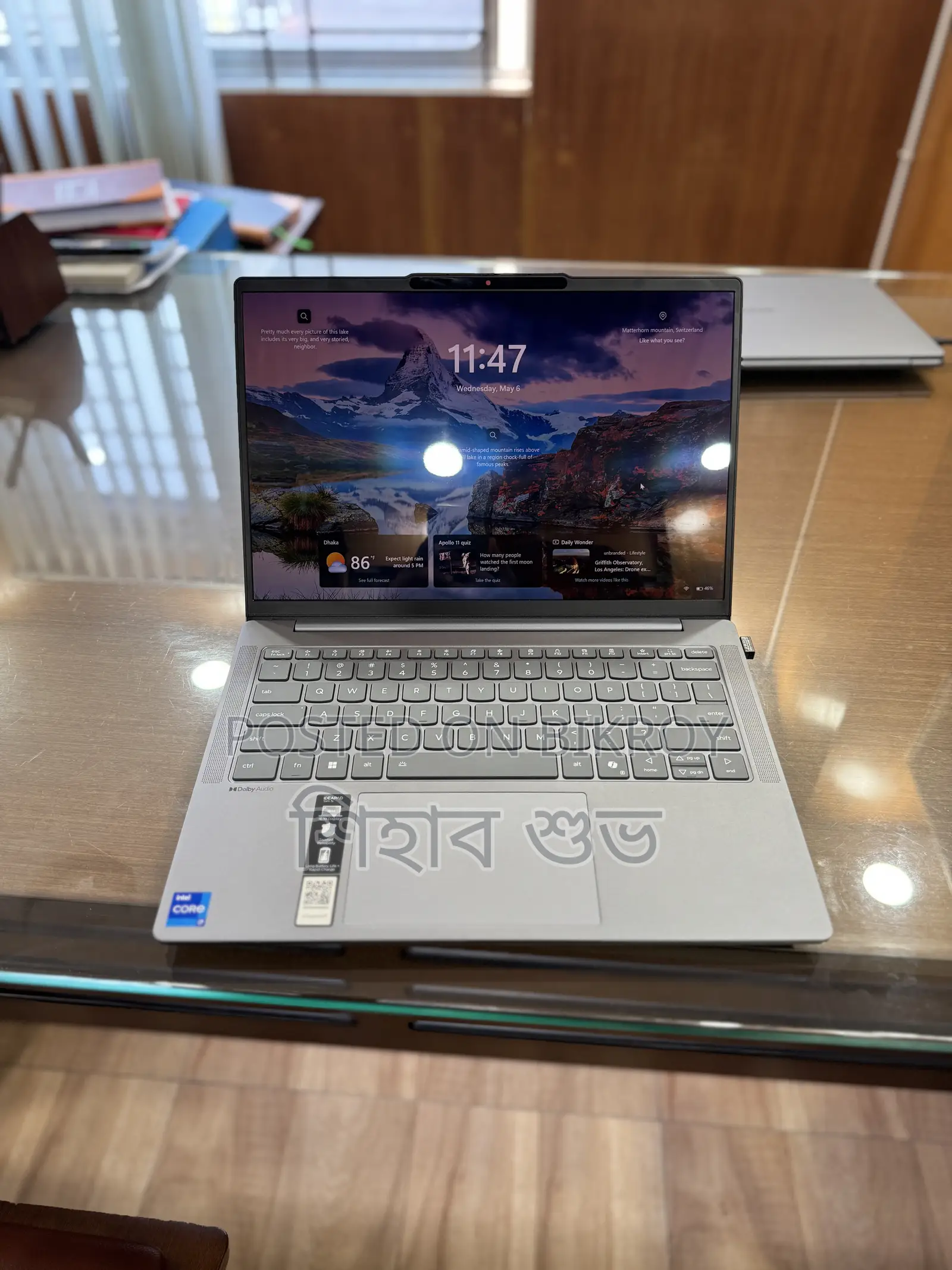 Laptop Lenovo 16GB Intel Core I7 SSD 512GB
