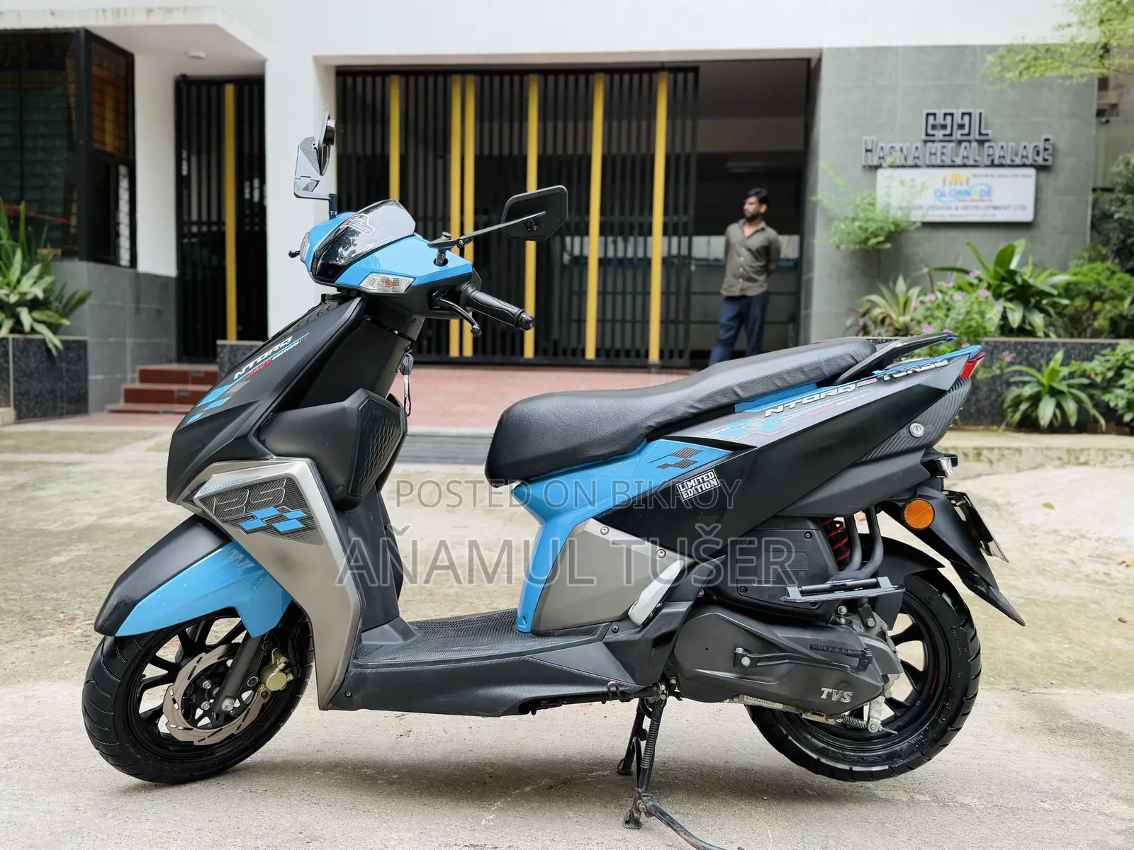 TVS Ntorq 125 2025 Black