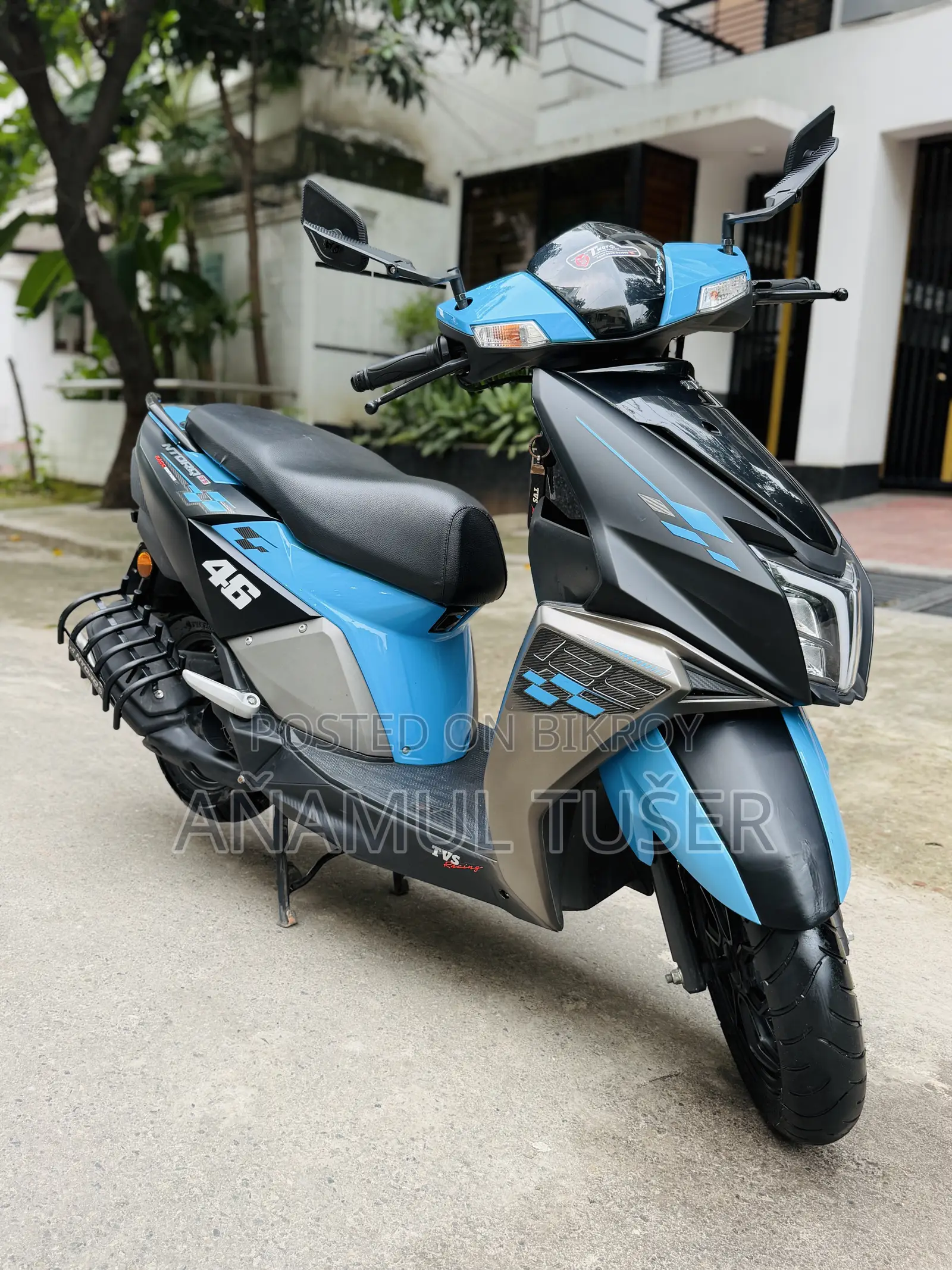 TVS Ntorq 125 2025 Black