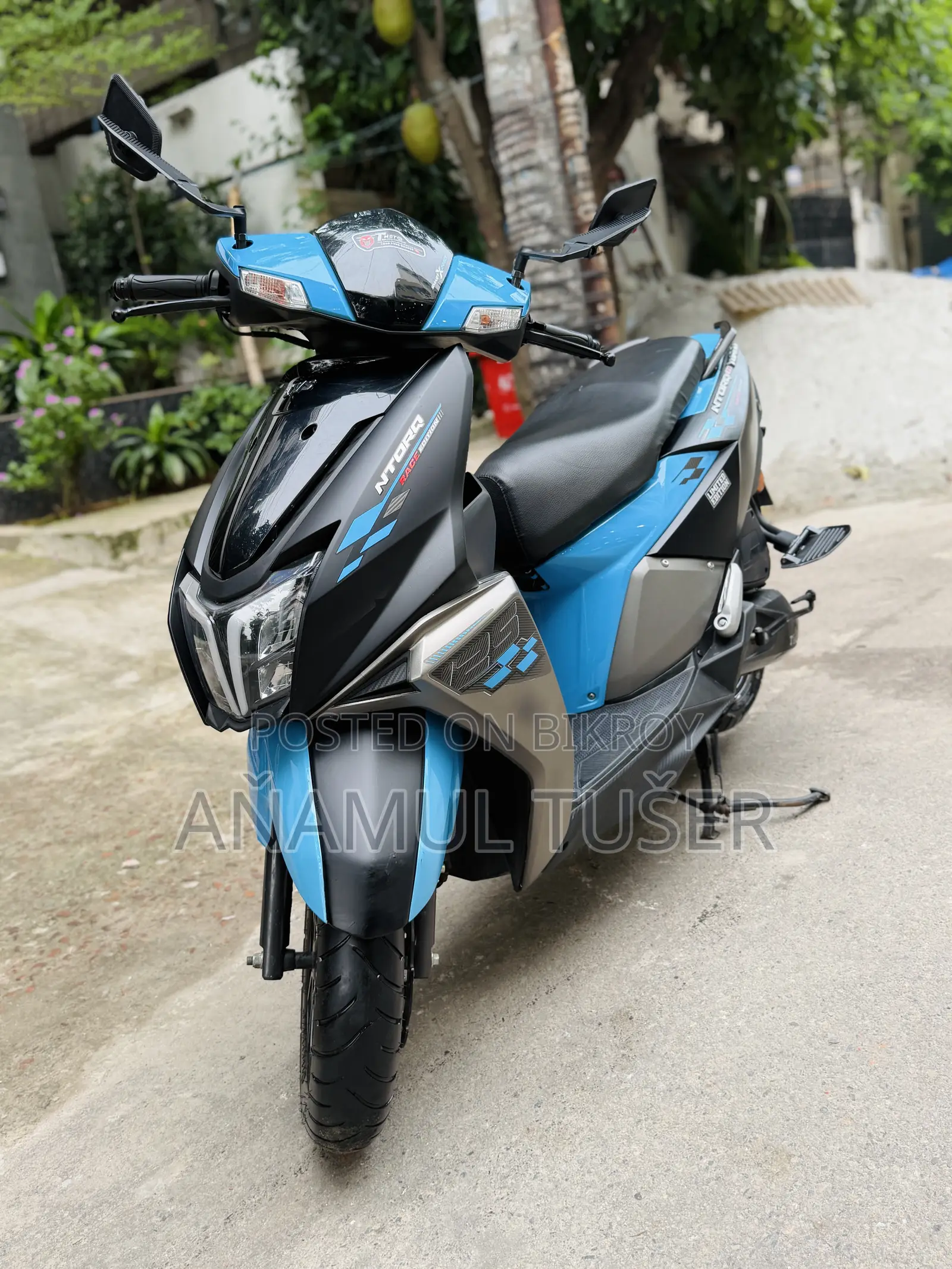 TVS Ntorq 125 2025 Black