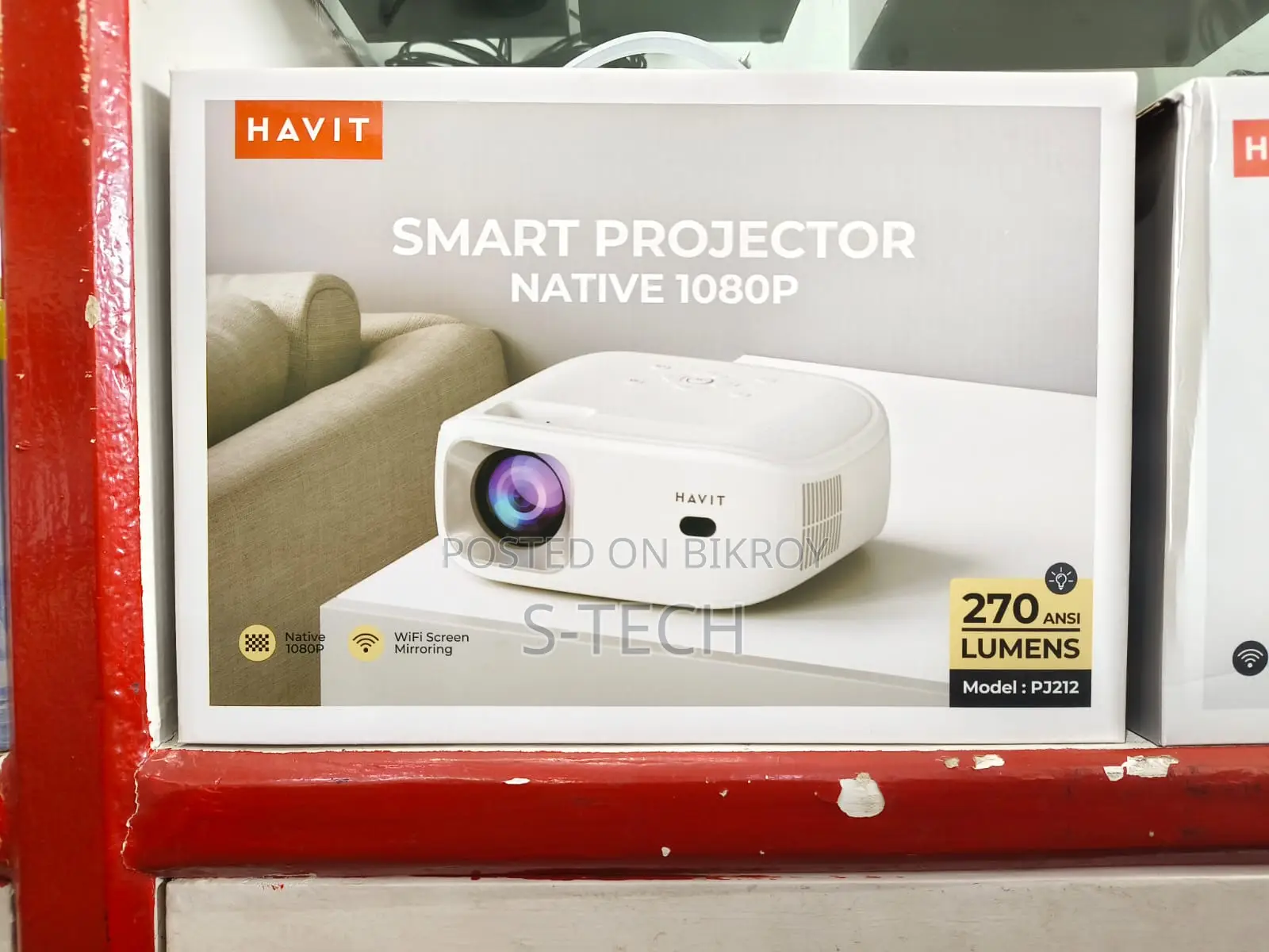 Havit Pj212 270 Ansi Fhd Portable Projector