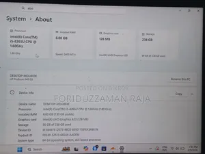 Laptop HP ProBook X360 435 G10 8GB Intel Core I5 HDD+SSD 250GB