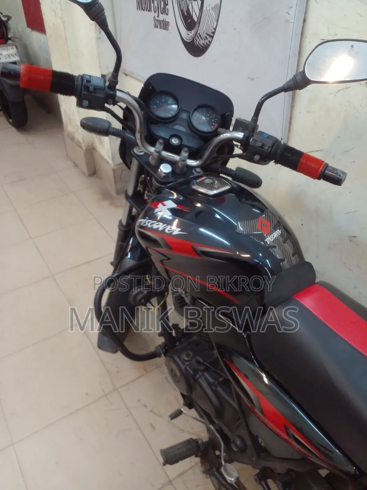 Bajaj Discover 135 2012 Black