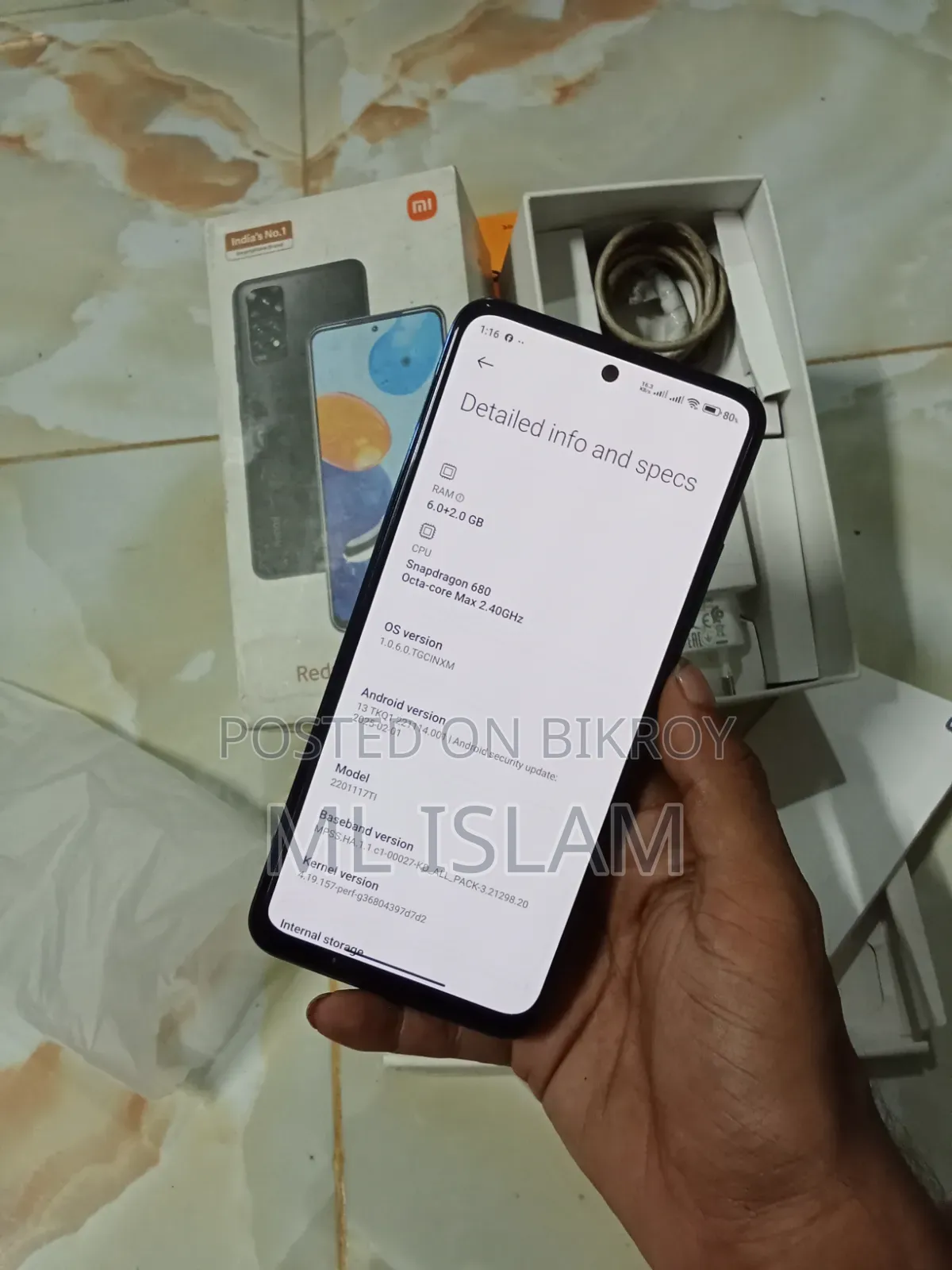 Xiaomi Redmi Note 11 64 GB Blue