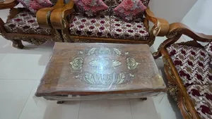 Sofa Set With Tea Table