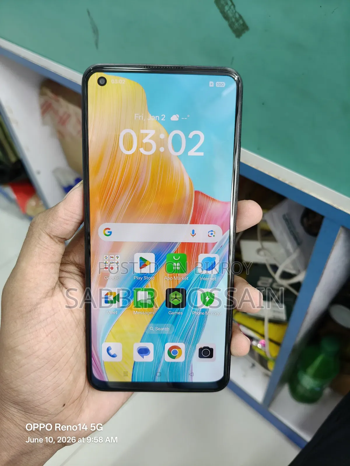 Oppo A78 4G 256 GB Black